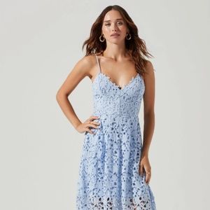 ASTR the Label MIDI Lace Dress